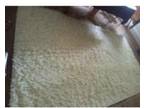 Stunning Cream Long Pile Rug 8ft x 6ft exc condition.....